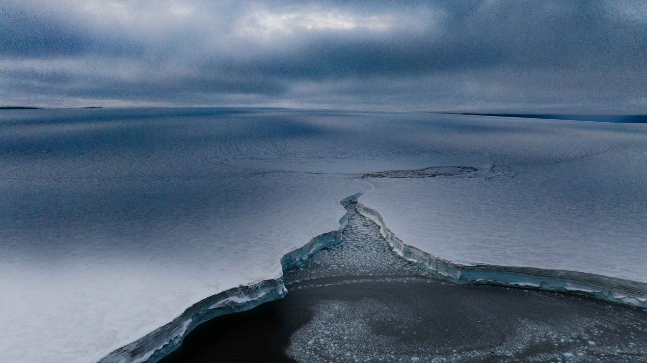 Климатические изменения постоянно меняют облик Арктики, добавляя работы гидрографам. Фото: Леонид Круглов и Владимир Филиппов