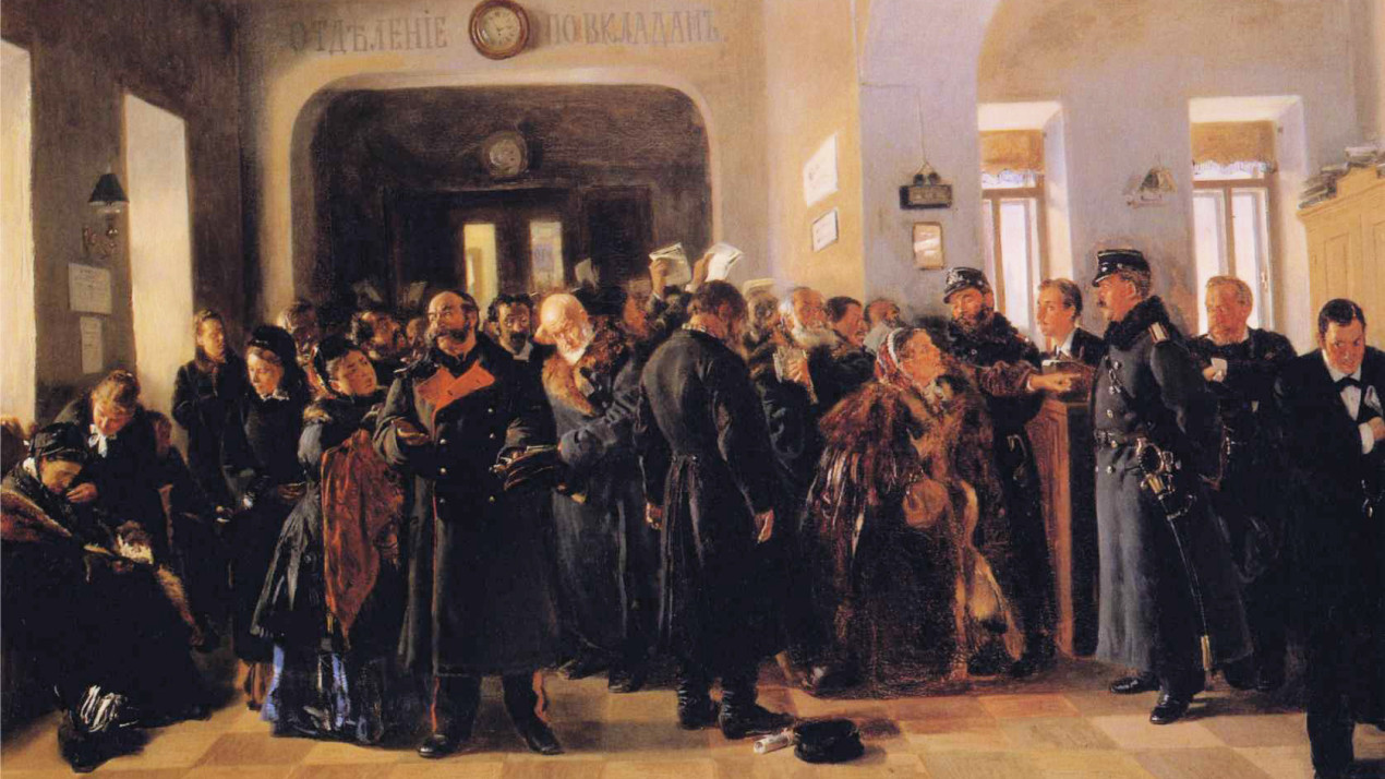 Картина «Крах банка», Владимир Маковский. Фото: https://ru.wikipedia.org