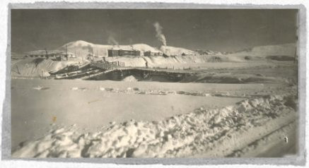 Посёлок Ларюковая в годы, когда в него заходил Варлам Шаламов. Из архива В. Сорокина