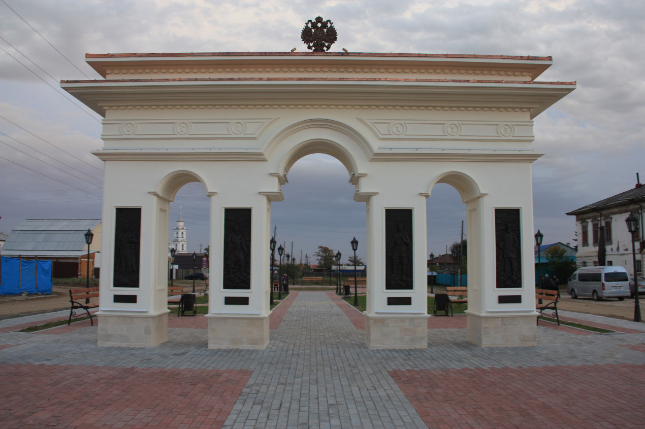 Открытие монумента. Фото пресс-служба РГО / Елизовета Ледовская