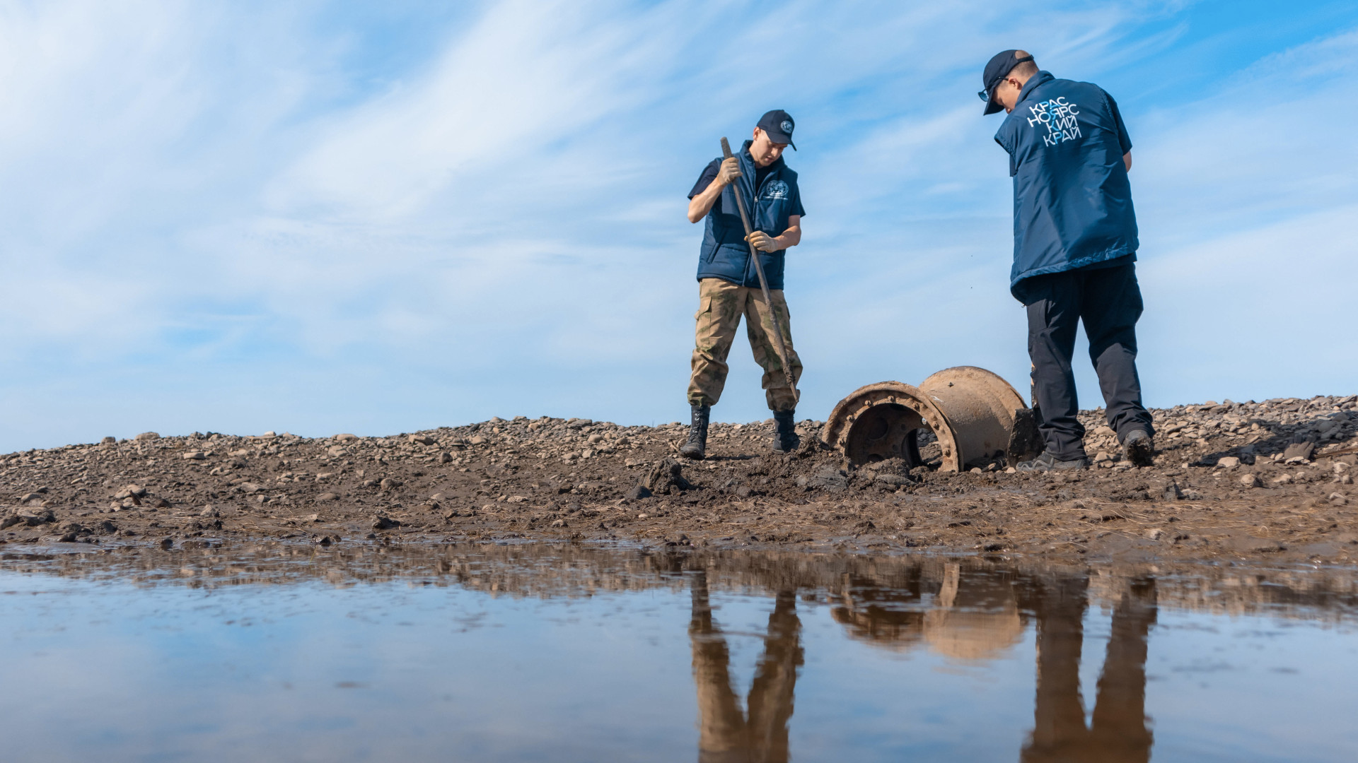Волонтеры проекта «Арктика. Генеральная уборка». 
Фото: Георгий Широков