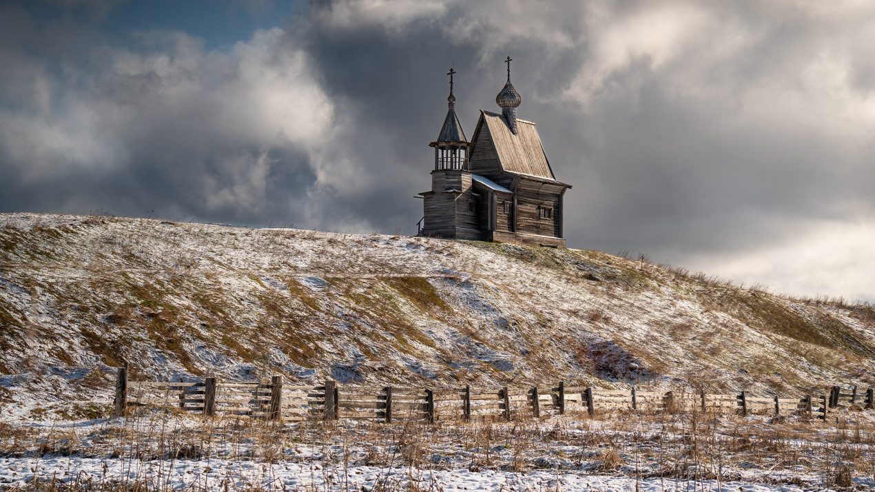 Kenozerye is famous for its unique examples of Russian medieval wooden architecture. Photo: Aleksandr Ilyin, participant of the RGS’s 