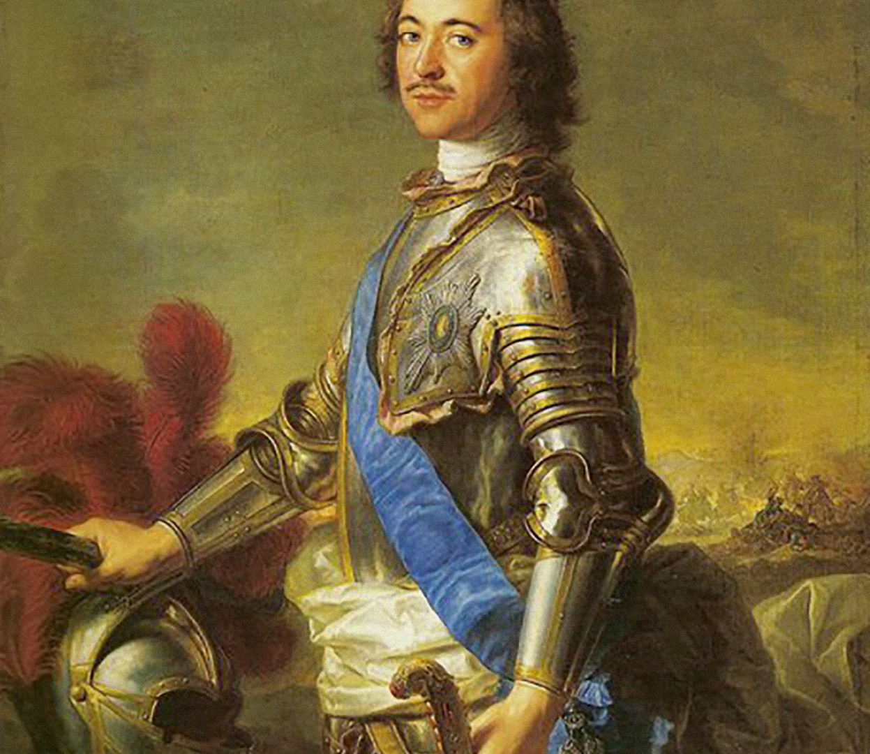 Жан-Марк Натье, Портрет царя Петра I (1717 г.). Фото: wikipedia.org/Residenz München