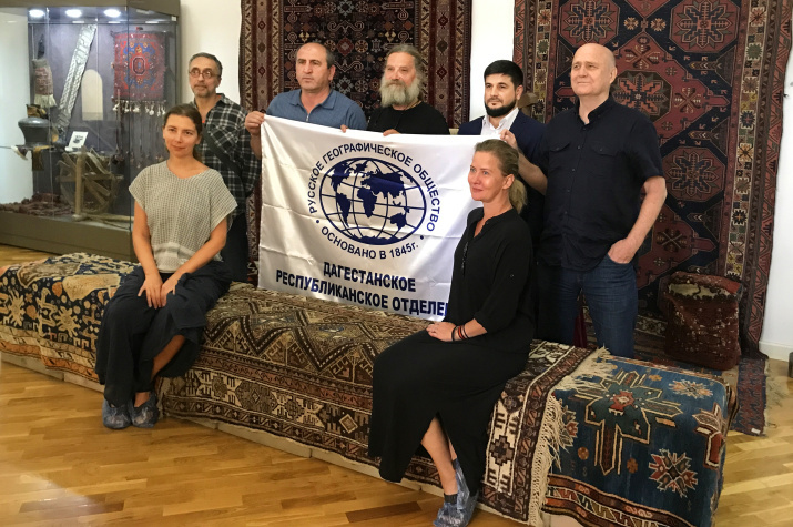 В Национальном музее им. Алибека Тахо-Годи. Фото: Дагестанское отделение РГО
