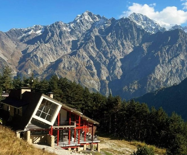 Площадка Географического диктанта — гостевой дом «1950». Фото: Валерия Икоева / Отделение РГО в Республике Северная Осетия — Алания