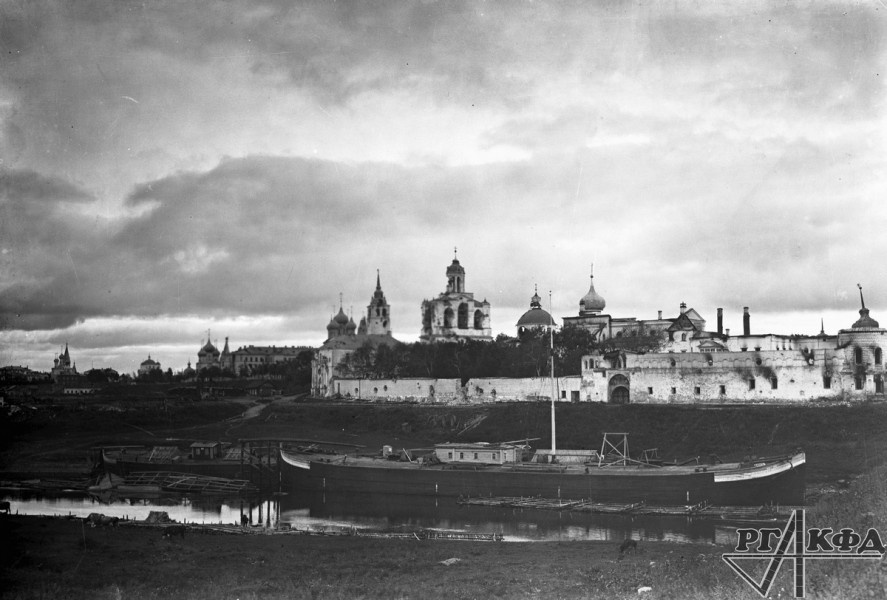 Вид монастыря в Ярославле, РГАКФД. Предоставлена для номинации
