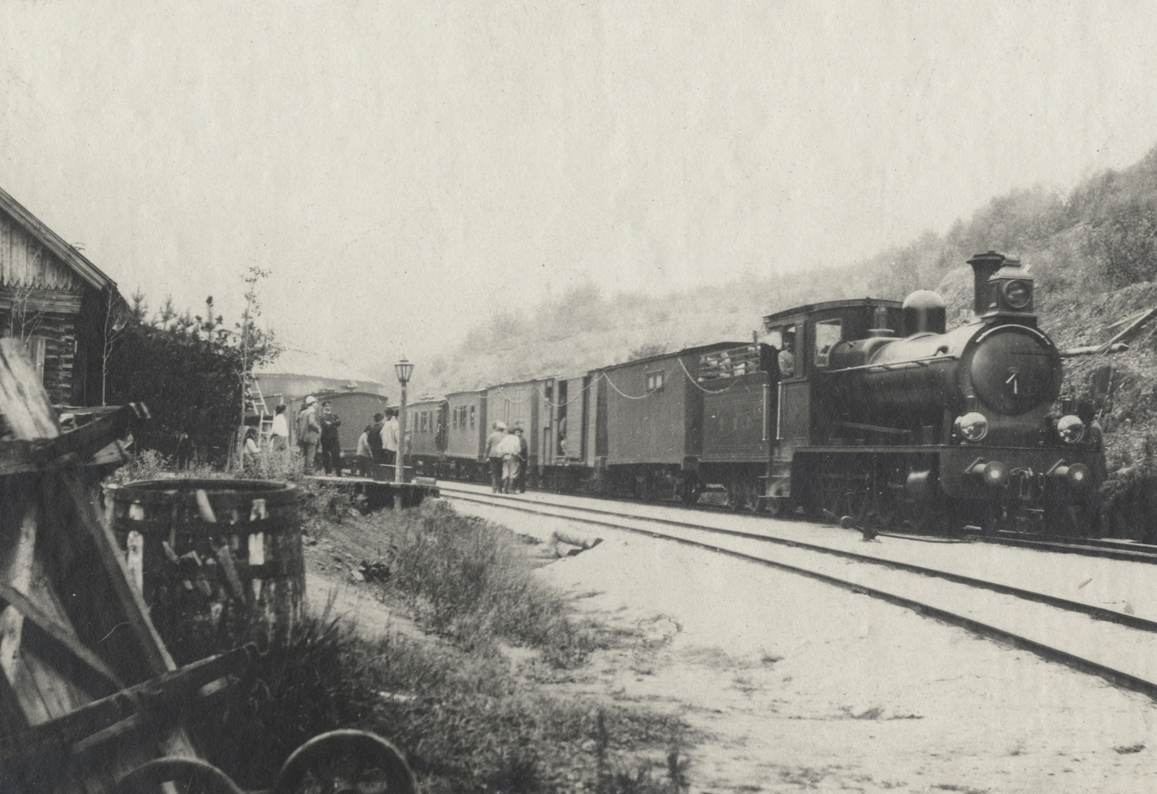 Кругобайкальская железная дорога. Фото: Научный архив РГО
