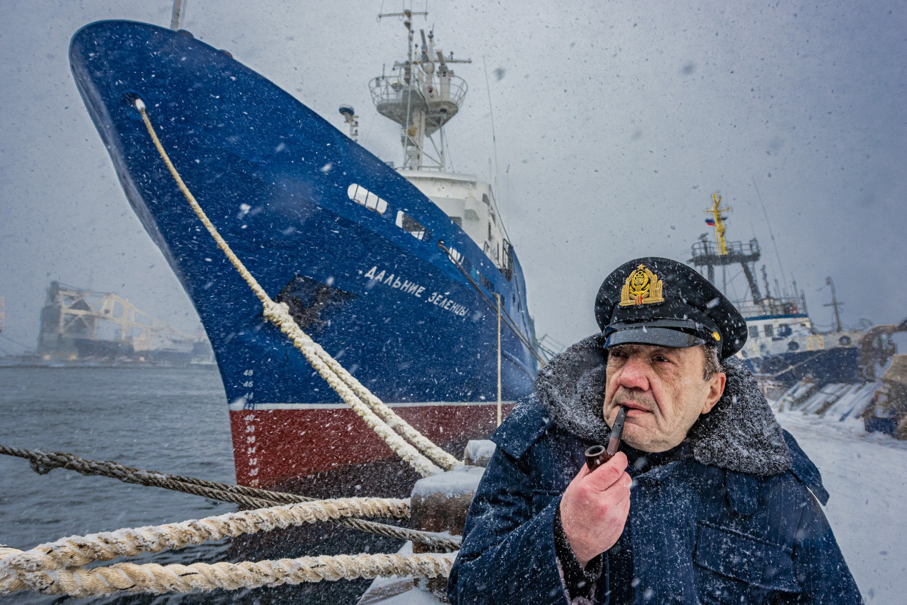 In the harbor. Photo: Vitaly Novikov, participant of the RGS’s contest 