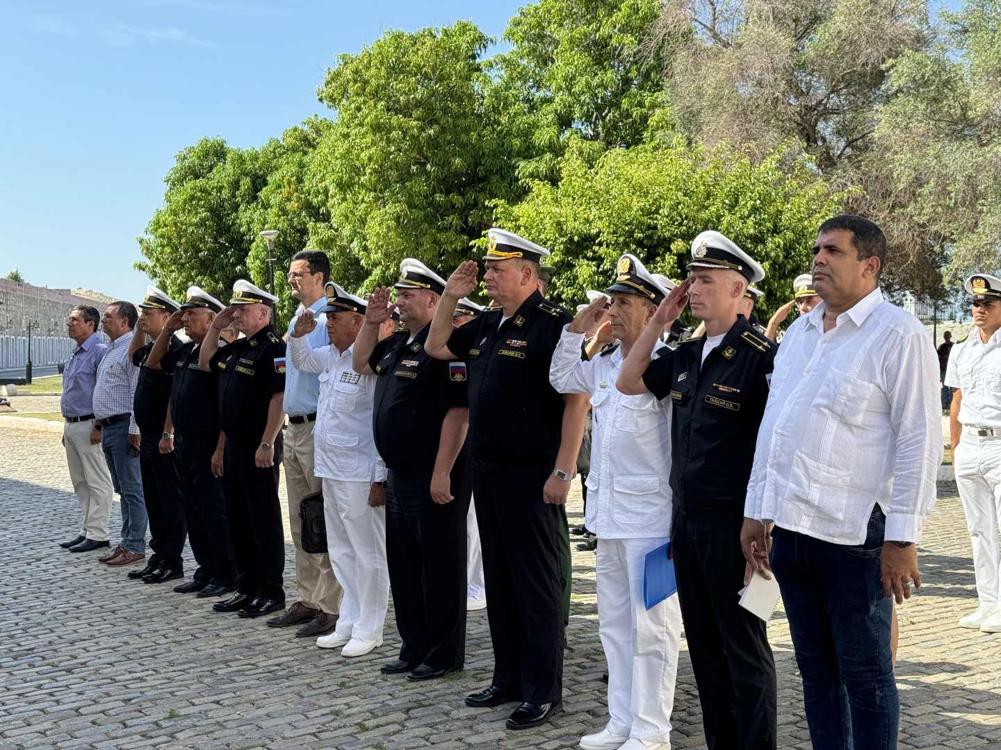 The opening ceremony of the exhibition "Lighthouses of Russia" in Havana. Photo: Embassy of the Russian Federation in the Republic of Cuba