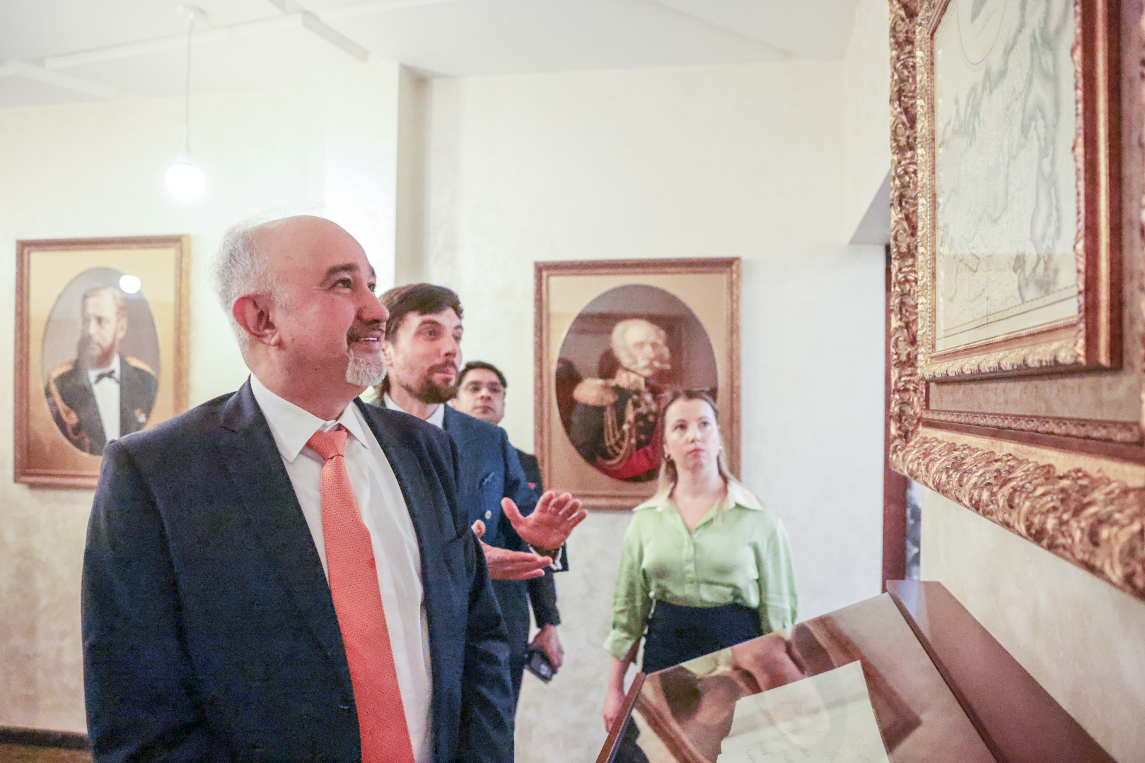 Participants of the meeting at the Headquarters of the Russian Geographical Society in Moscow. Photo: Evgeny Messman