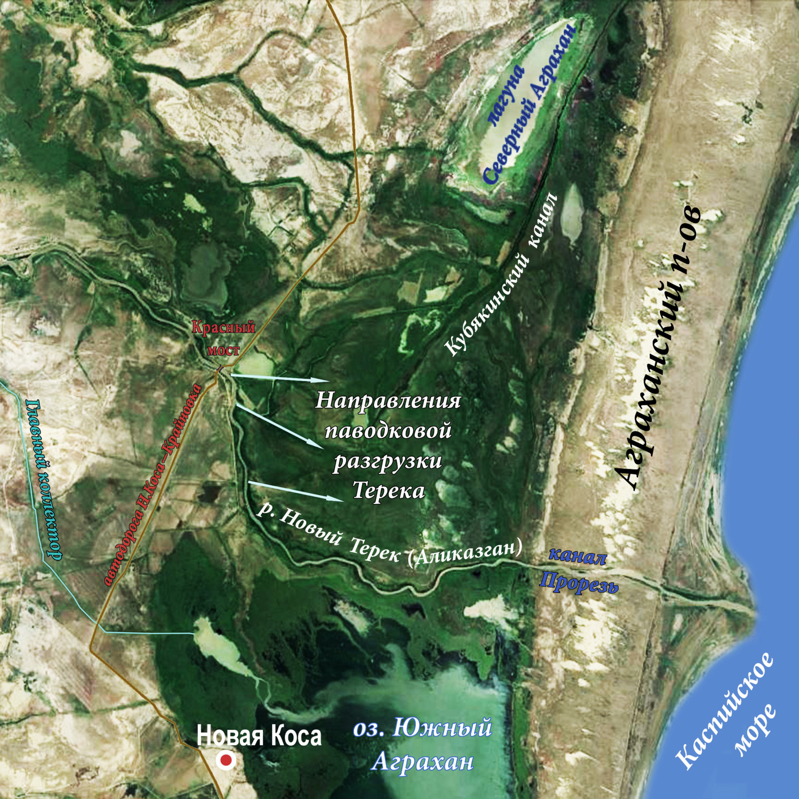 Карта водоемов в пензенской области