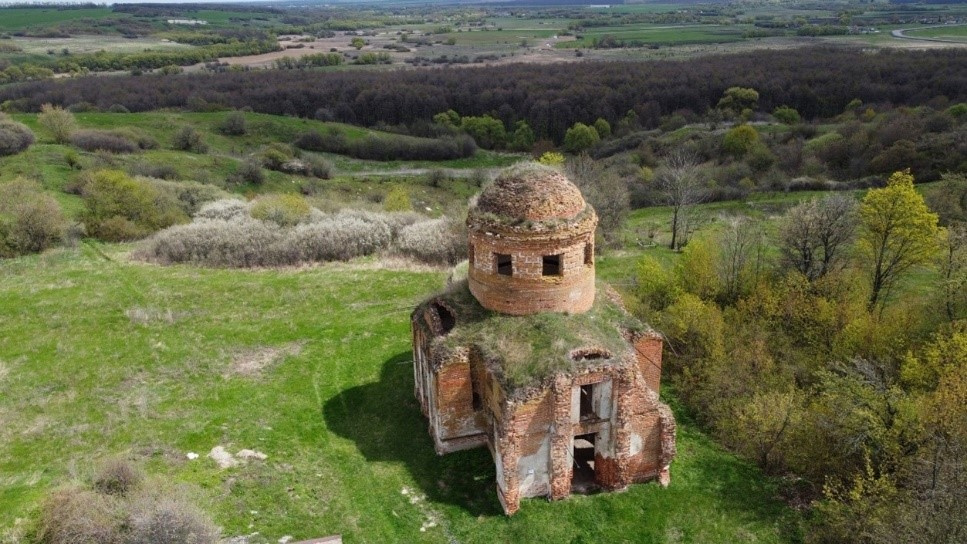Церковь Николая Чудотворца село Тестово Щигровский район Фото: Екатерина Бирюкова