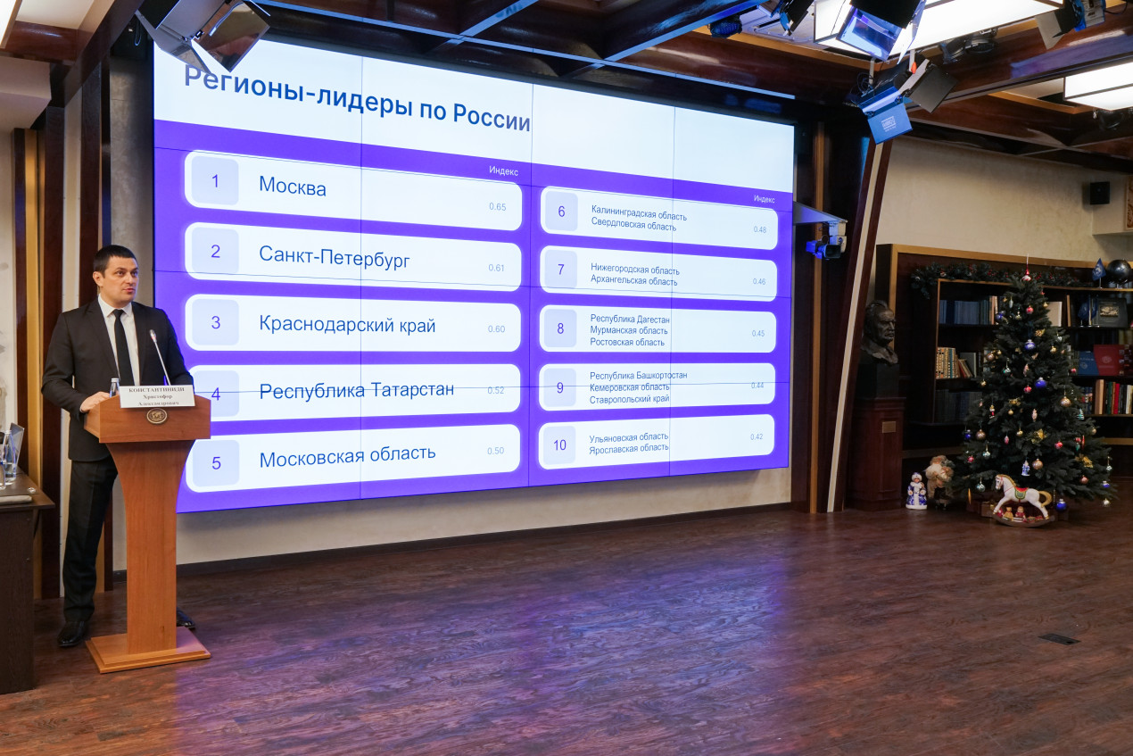Топ-10 регионов Индекса туристической привлекательности. Фото: пресс-служба РГО / Анна Юргенсон