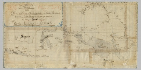 A map designed by Miklukho-Maclay, from the archive of the Society