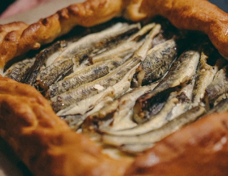 Открытый рыбный пирог. Фото предоставлено этнопарком 