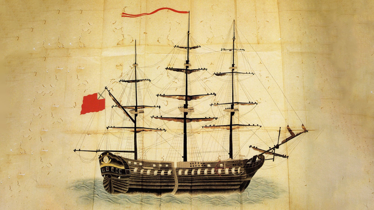 Шлюп «Диана». Фото: wikipedia.org