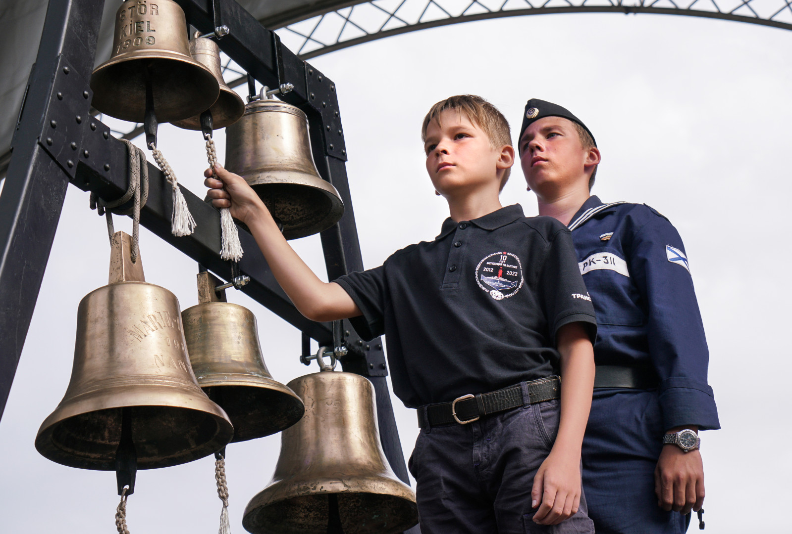 Мемориальная акция "Голоса погибших кораблей". Фото: Анна Юргенсон/пресс-служба РГО