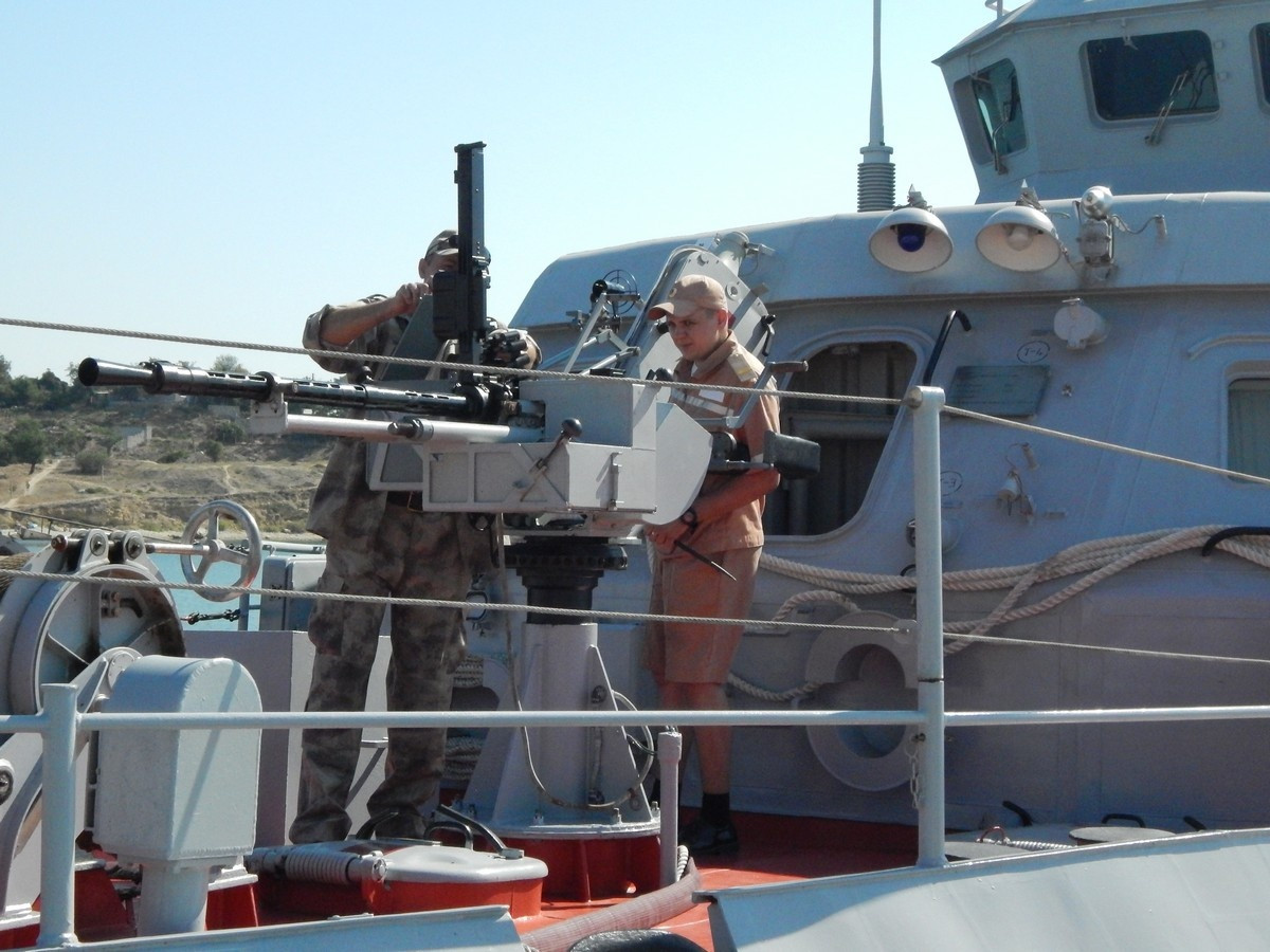 Photo is provided by the Information Department of the Black Sea Fleet