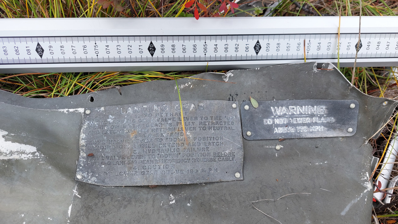 A fragment of an A-20