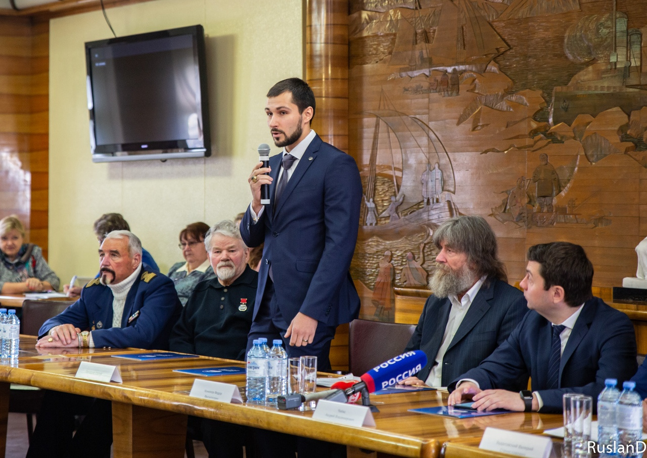 Заместитель председателя Мурманского областного отделения РГО Сергей Гончаров
