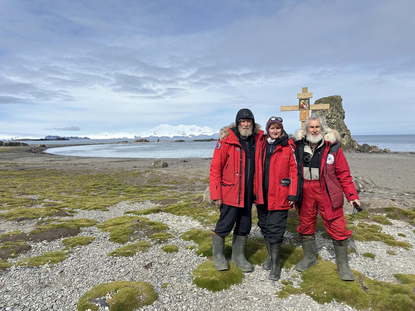 Fedor Konyukhov, Yulia Kalyuzhnaya, Evgeny Kovalevsky. Photo provided by the project participants