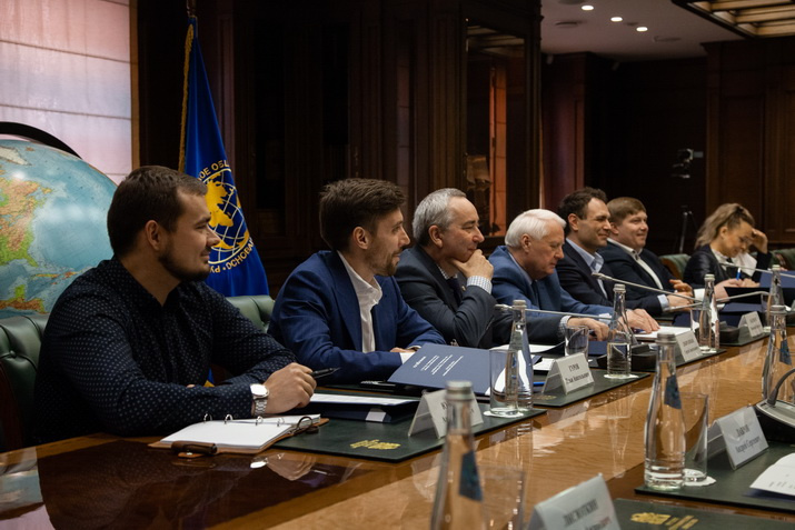 Встреча прошла в московской Штаб-квартире РГО. Фото: Анна Юргенсон / пресс-служба РГО