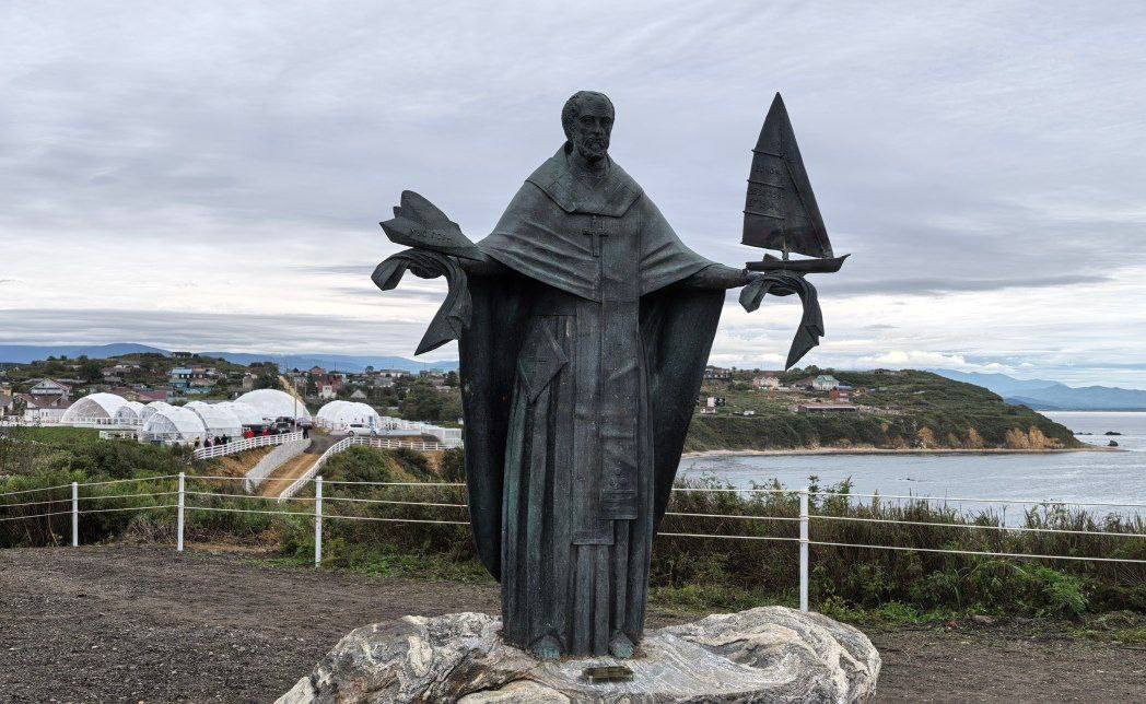 Sculpture of St. Nicholas the Wonderworker Mysgornovsky. Photo provided by the expedition headquarters