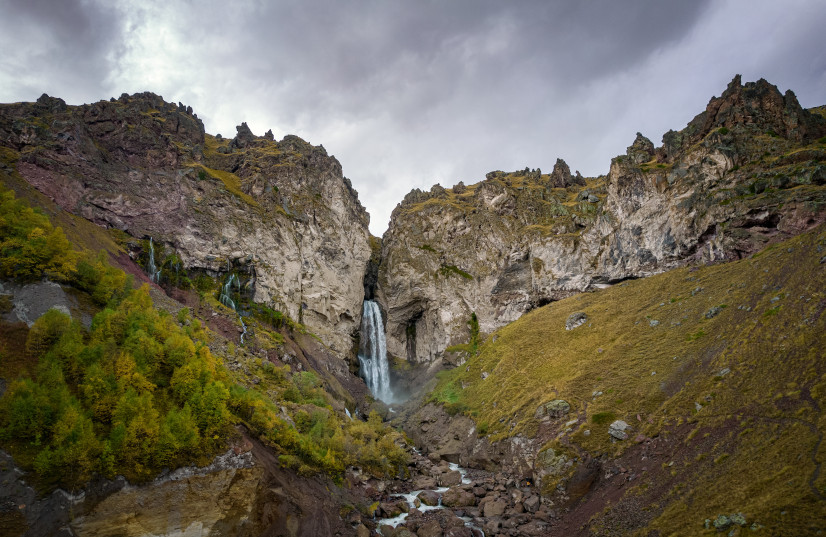 Водопад Султан. Фото: Александр Рудный, участник конкурса РГО «Самая красивая страна»