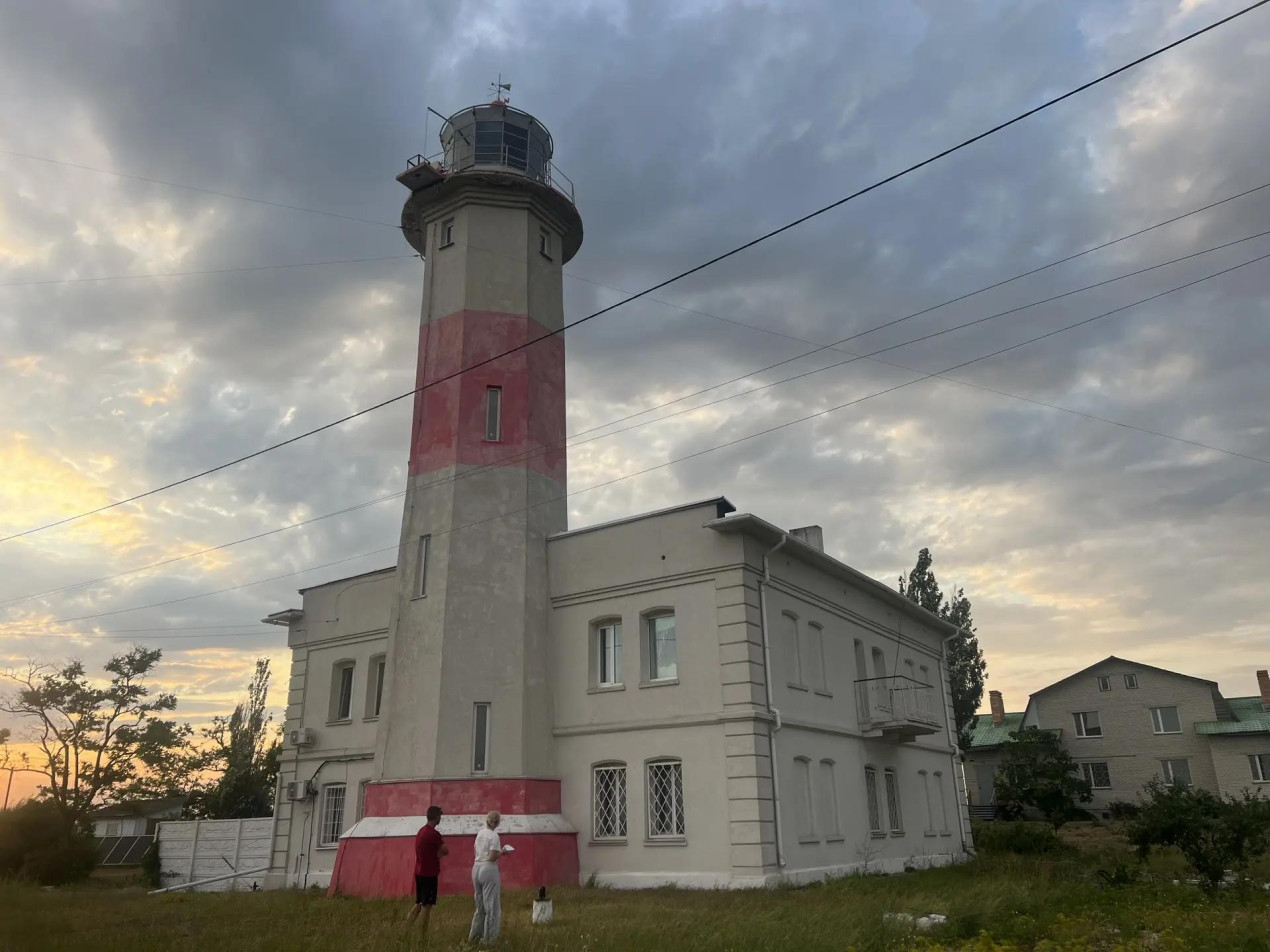 Бердянский нижний маяк. Фото предоставлено Натальей Страчковой