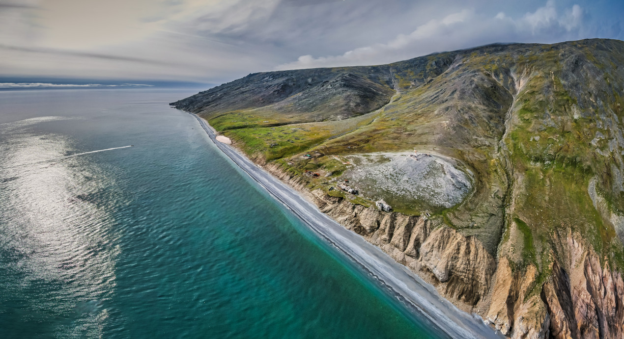 Панорама берегов Чукотки. Фото: Сергей Доля