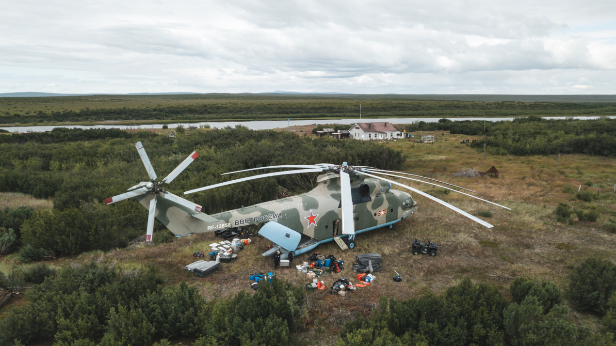 Expedition along the ALSIB Air Route. Photo: Aleksandr Bormotin