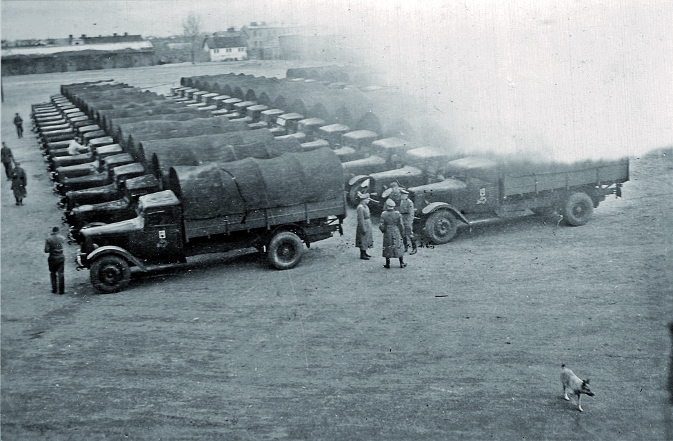 Дивизия Волчья пасть в Нальчике. 1942 год