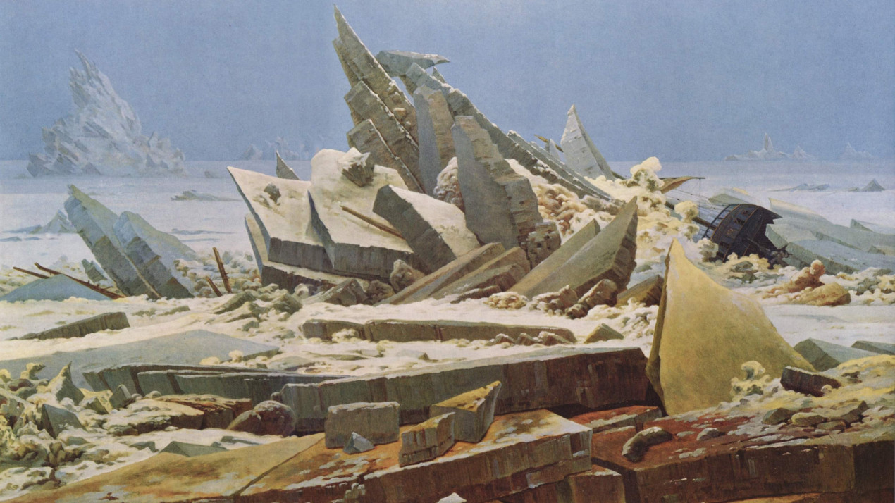 Каспар Давид Фридрих, «Северный Ледовитый океан». Фото: https://ru.wikipedia.org
