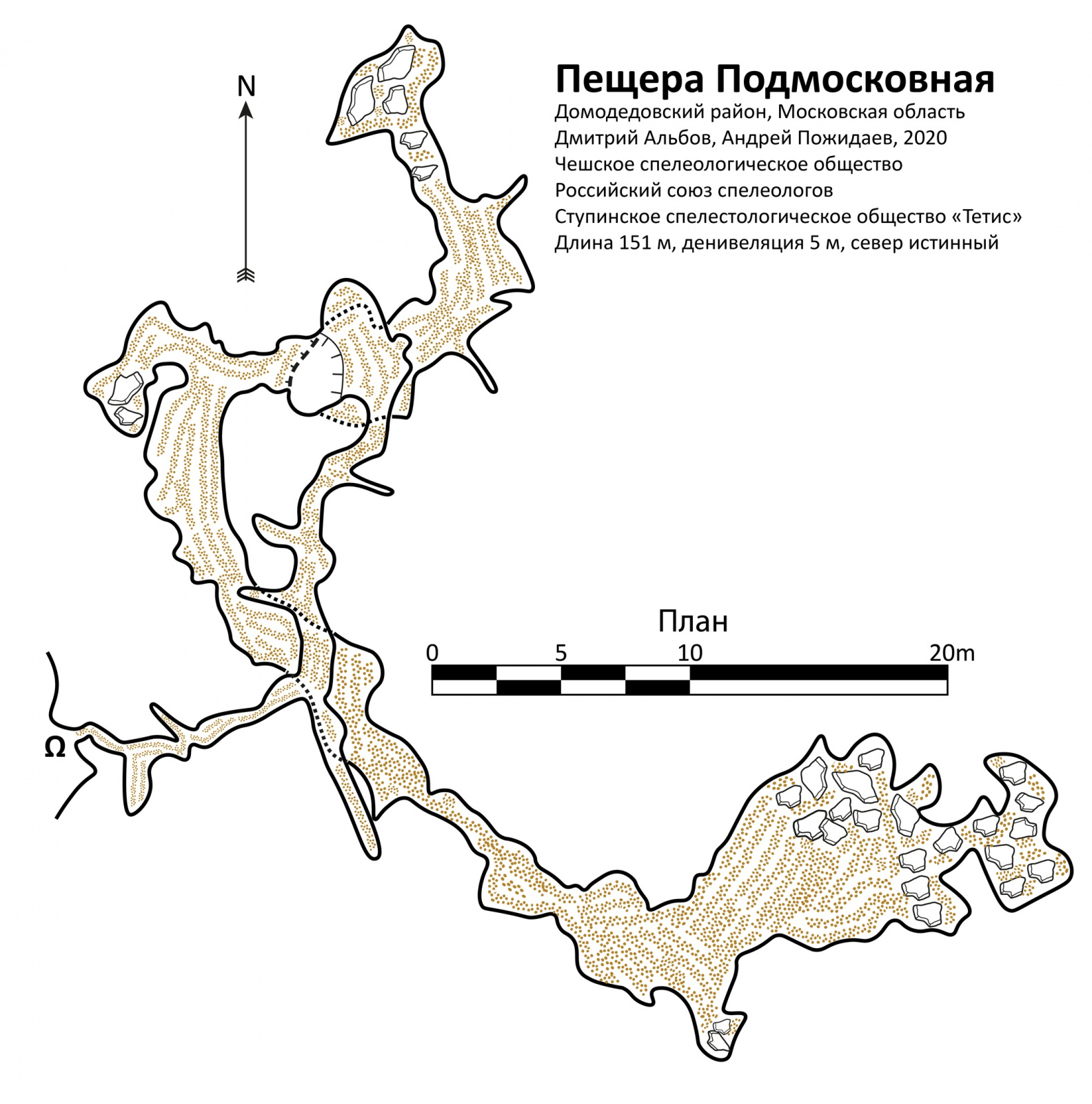 Пещера понеретка схема