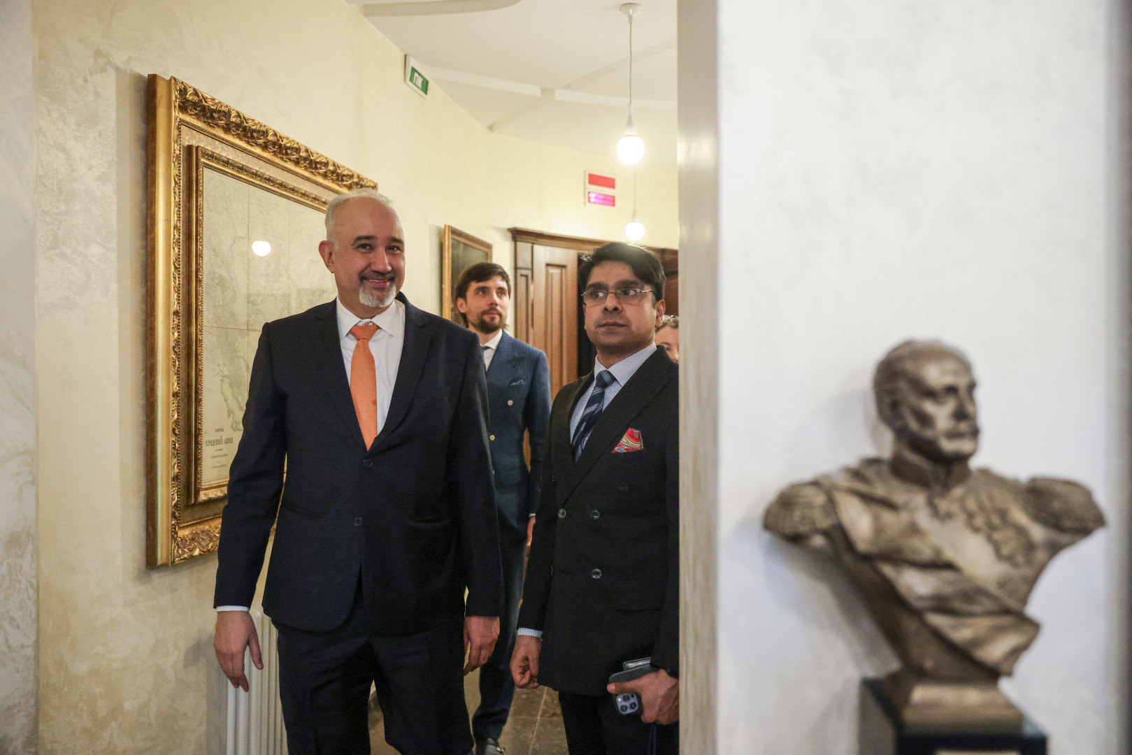 Participants of the meeting at the Headquarters of the Russian Geographical Society in Moscow. Photo: Evgeny Messman