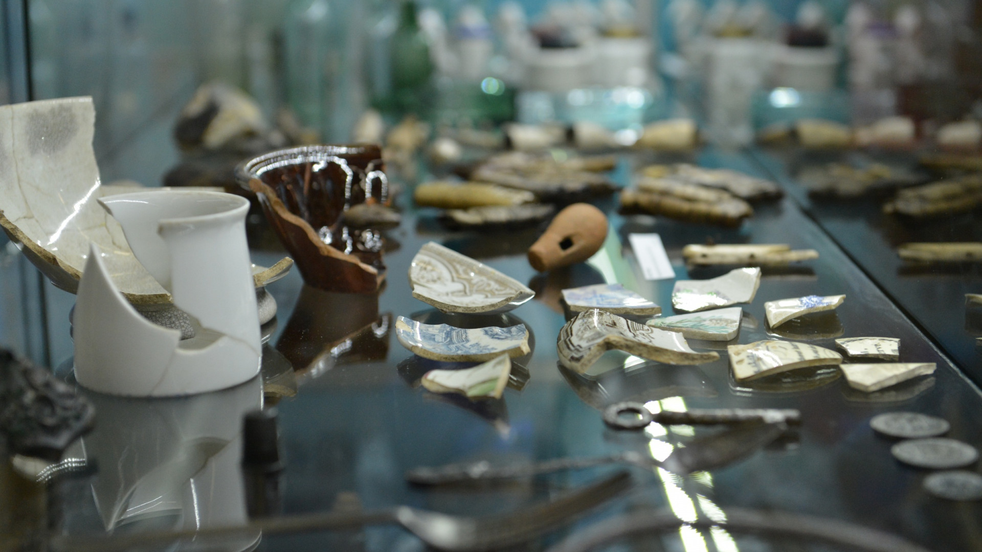 The artefacts from the Islands of the Gulf of Finland. Photo by Nikolay Razuvayev