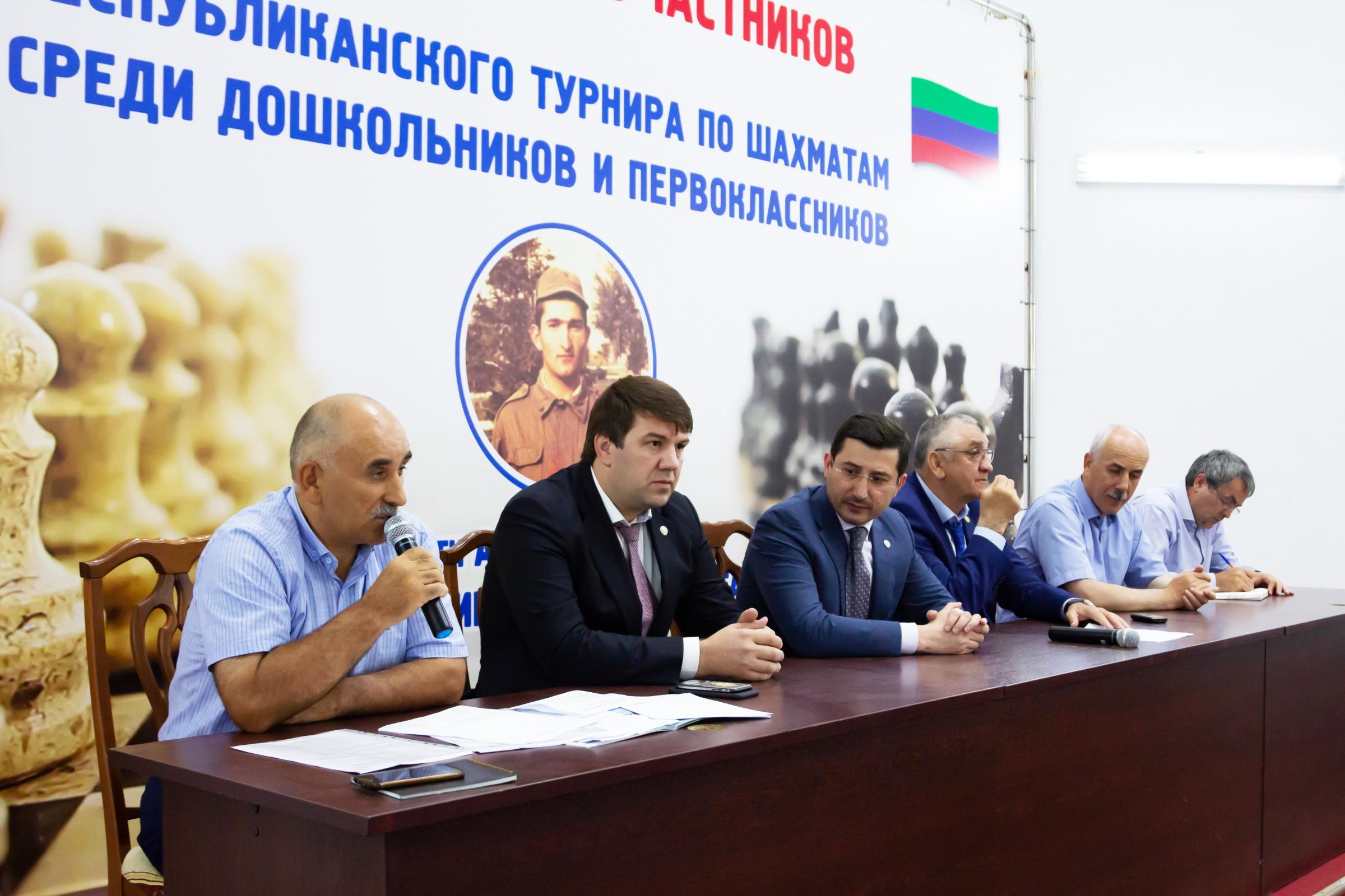Отчетное выступление Мухтара Омарова. Фото предоставлено ДРО РГО