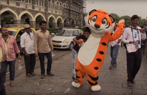 A shot from the trailer of the project