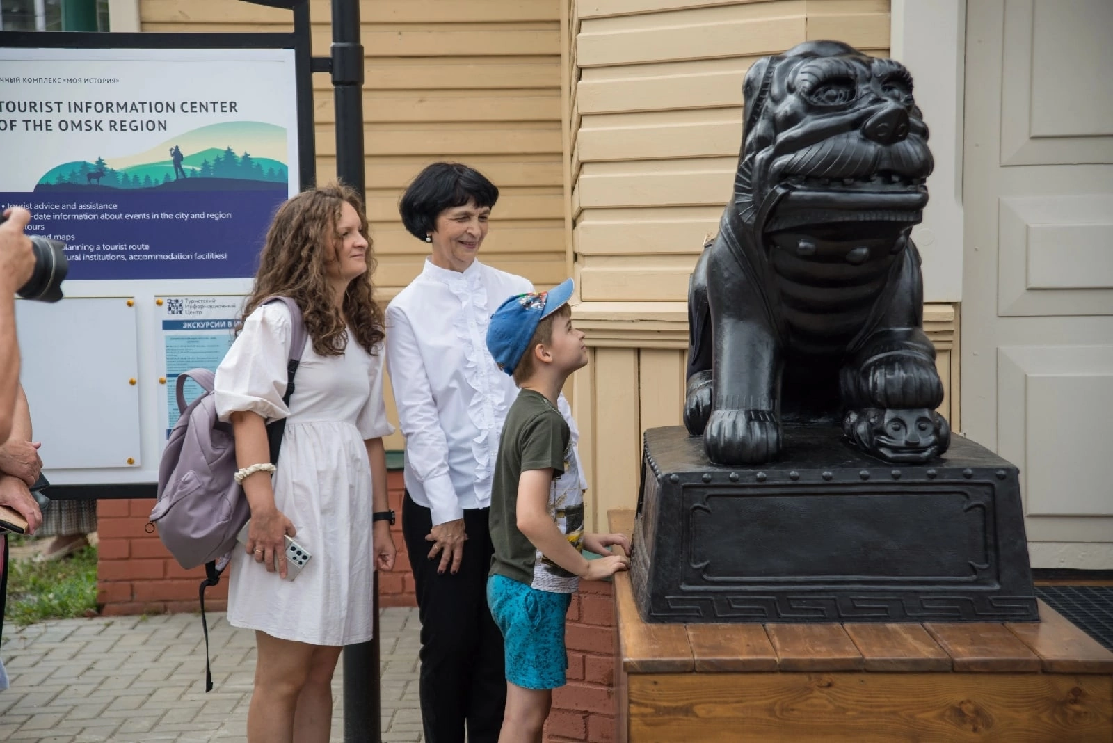 В Омске уверены, что львы станут городской достопримечательностью. Фото: Министерство культуры Омской области 