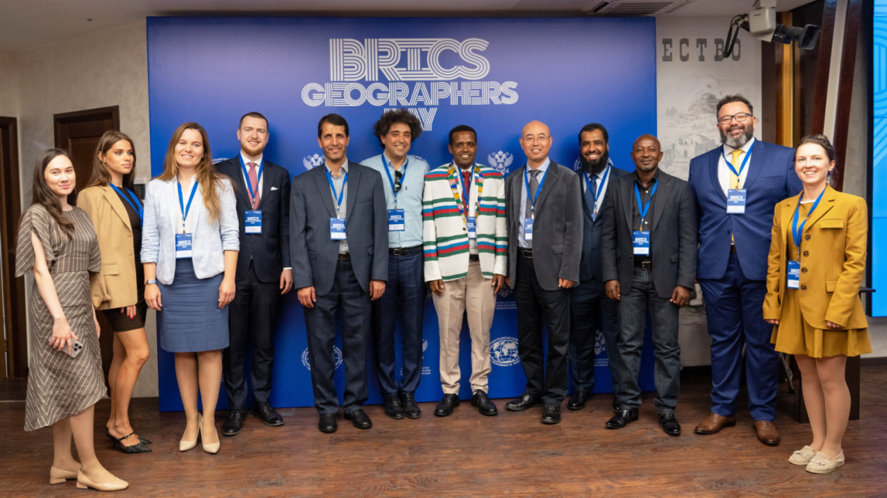 BRICS Geographer's Day at the Moscow Headquarters of the RGS. Photo: Vladimir Neskoromny / RGS Press Service