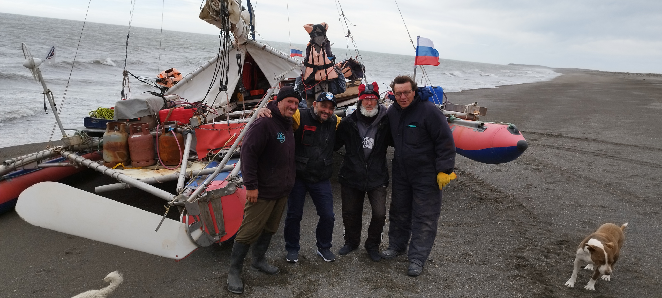 Перед выходом в море в Рио-Гранде. Фото участников экспедиции