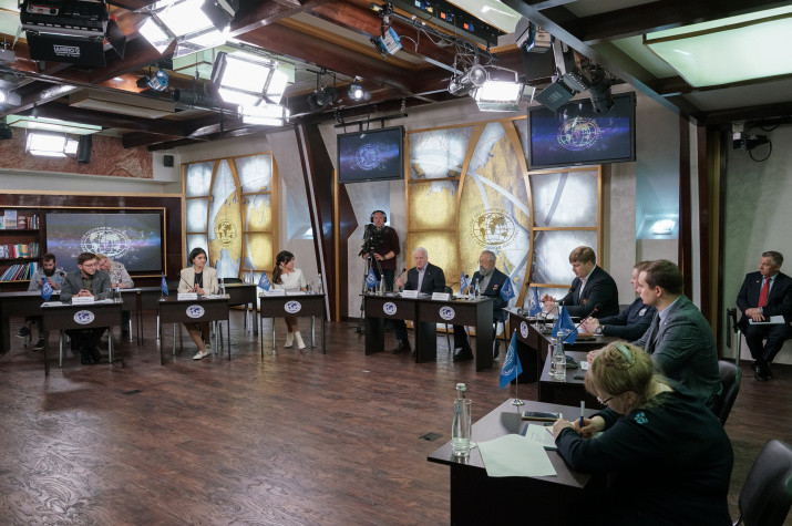 Заседание Медиаклуба РГО. Фото: Анна Юргенсон/пресс-служба РГО