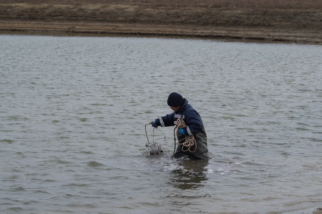 Sampling. Photo: SSC RAS
