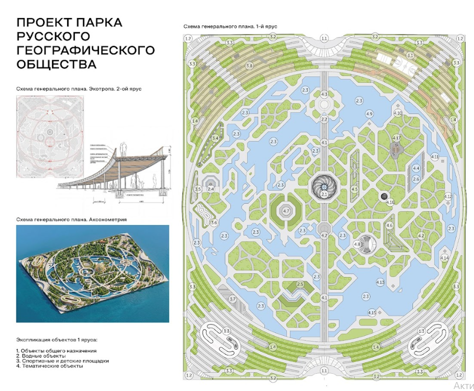 План будущего Парка РГО. Фото: пресс-служба ГК «Инсити»