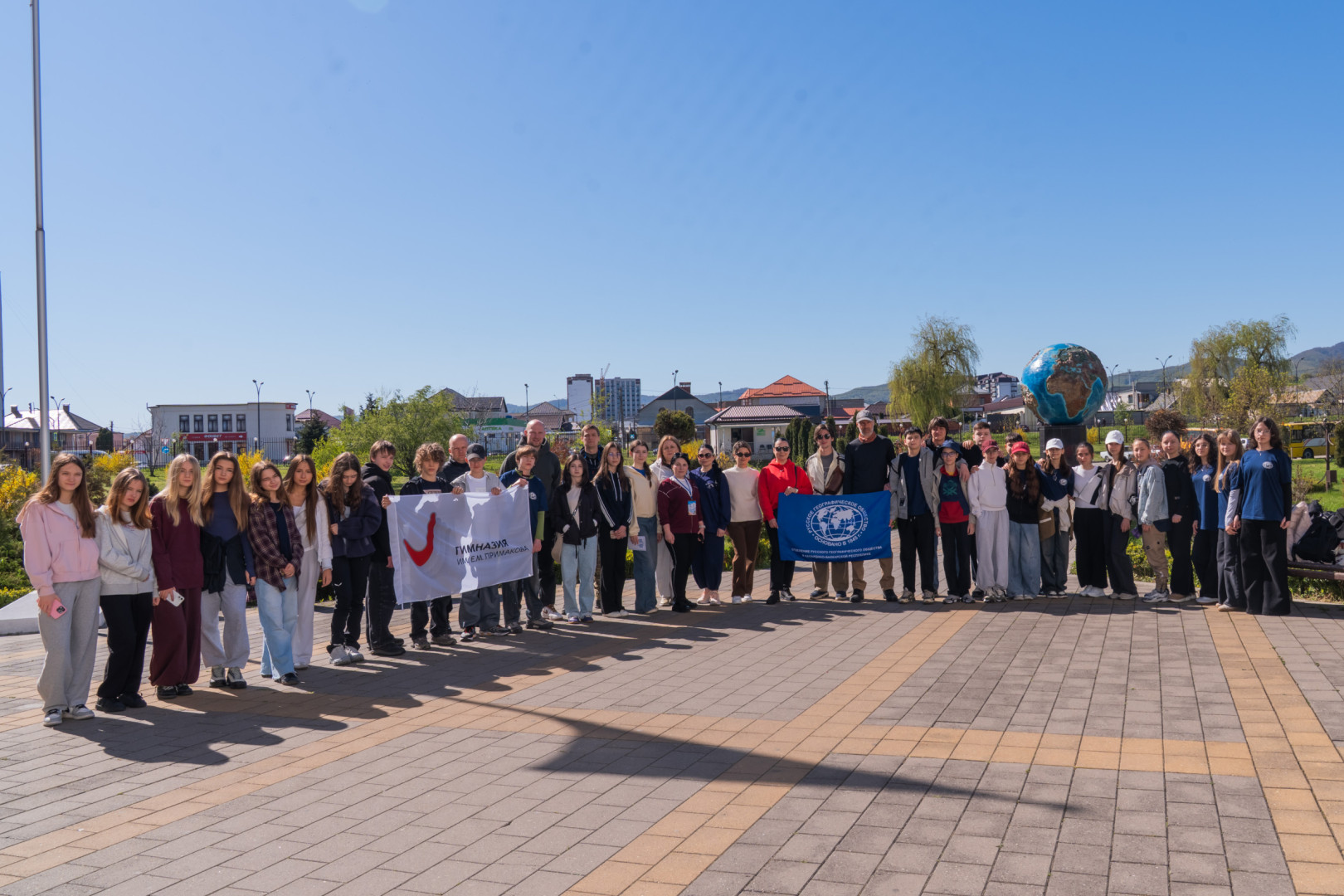 Участники смены. Фото: пресс-служба Отделения РГО в Кабардино-Балкарской Республике