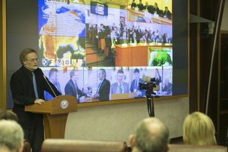 Corresponding Member of the Russian Academy of Sciences Vasily Bogoyavlensky. Photo by Nikolai Razuvaev