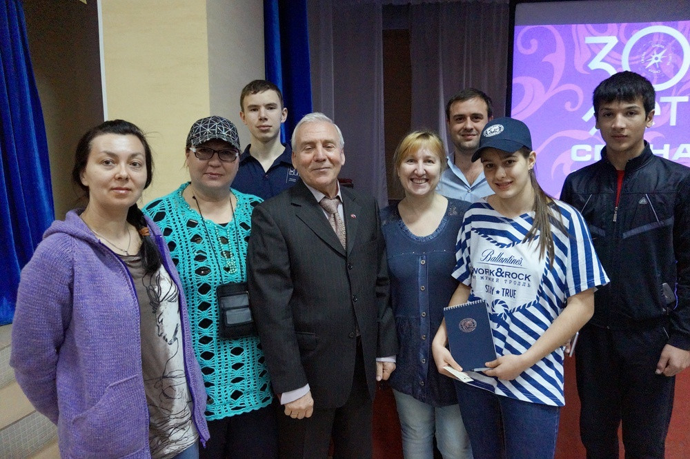 Group photo with Boris Eletsky
