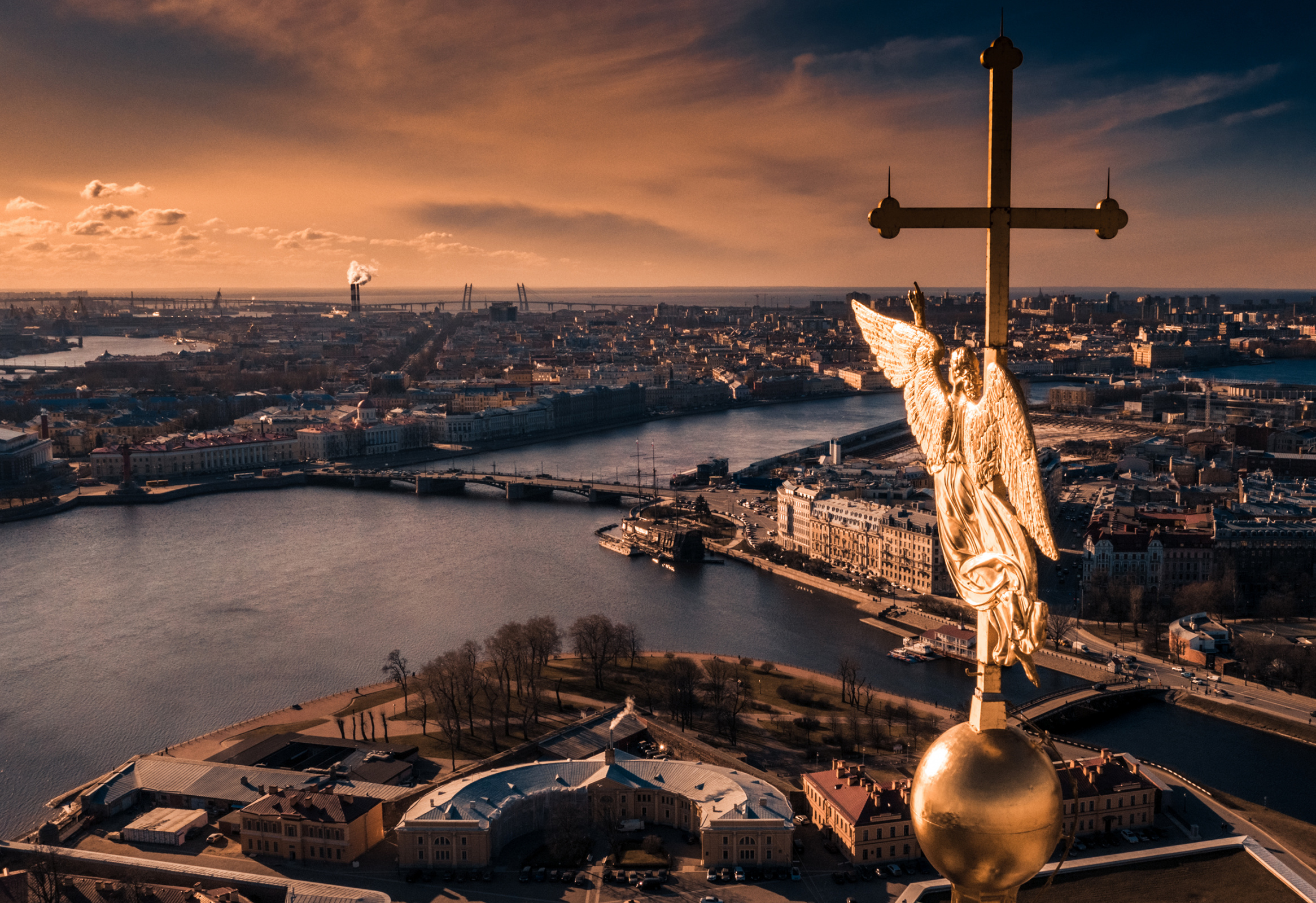 Ангел Санкт-Петербурга. Фото: Алексей Никитин, участник конкурса РГО 