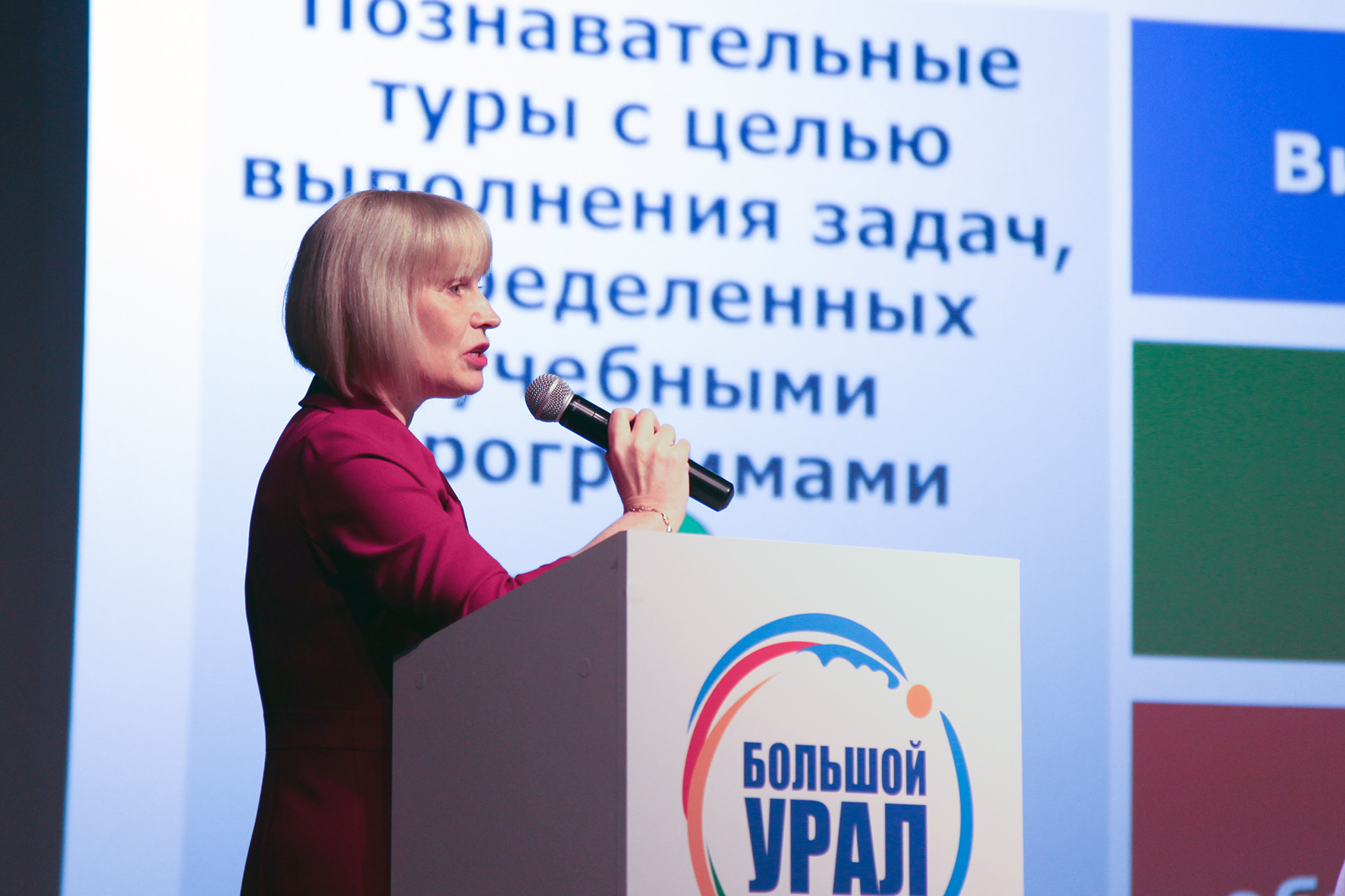 Светлана Минюрова презентует проект 