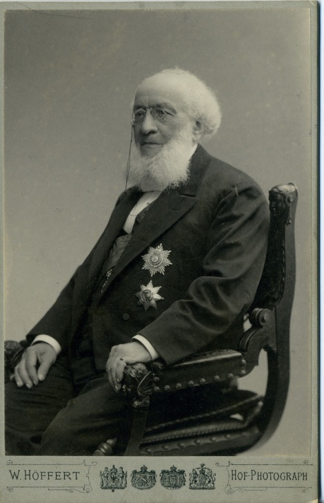 Portrait of P.P. Semenov-Tian-Shansky. Photo from the Scientific Archive of the Russian Geographical Society